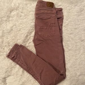 Pale Purple American Eagle Pants